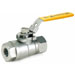 HPV-60, 2 Piece High Pressure Ball Valves , 6000 psi, Actuator Mounting Pad